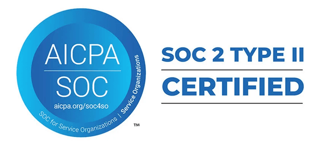 AICPA SOC 2 Type II Certified